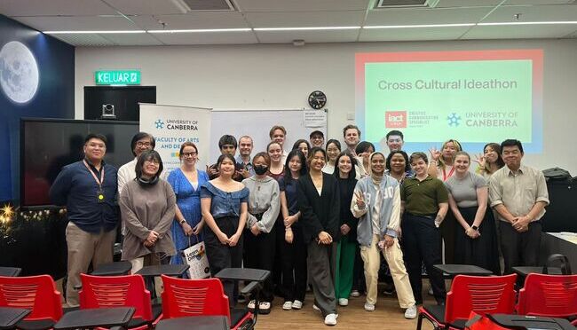 IACT & University of Canberra's Cross Culture Ideation Workshop